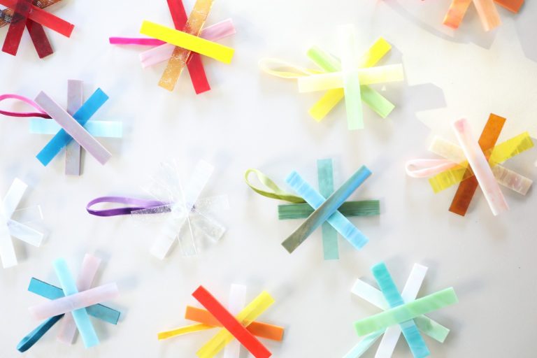 diy snowflake ornaments