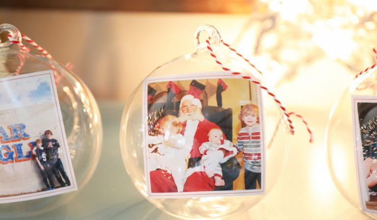 easy photo ornaments