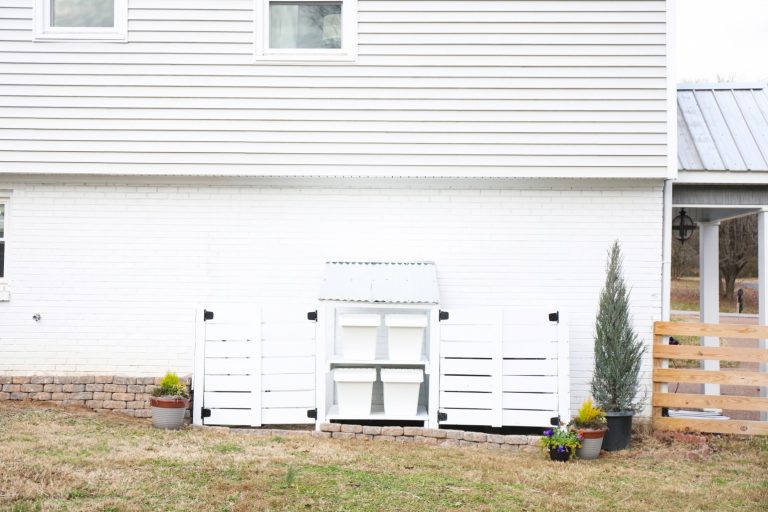 build your own recycling and garden center