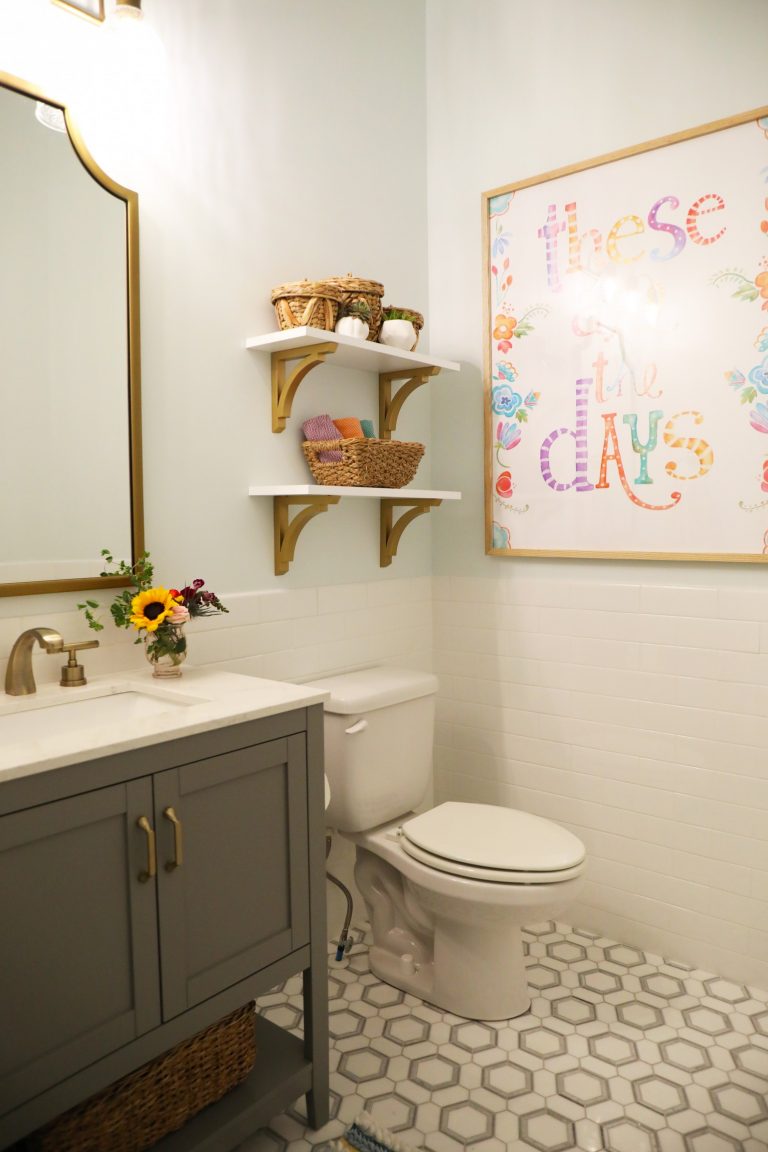 half bath update