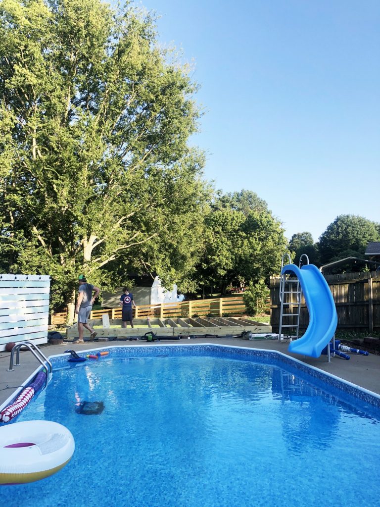 how to build a cabana: the foundation