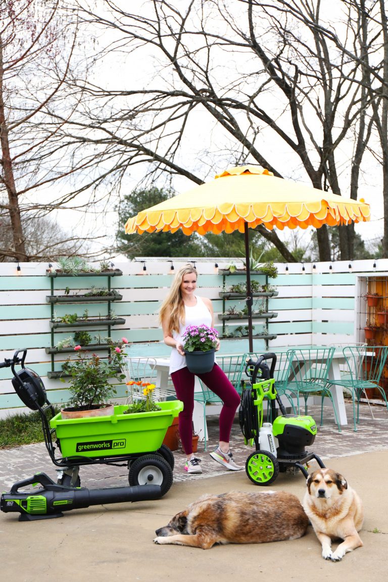 our favorite greenworks tools for spring