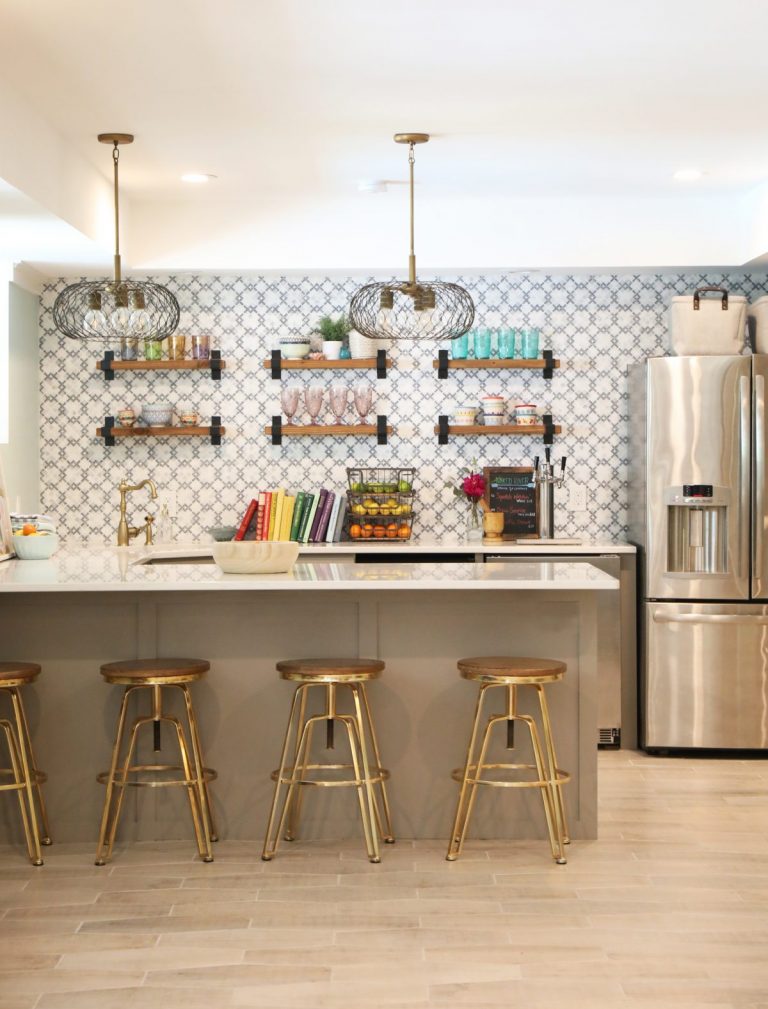 the blue house: basement and outside makeover