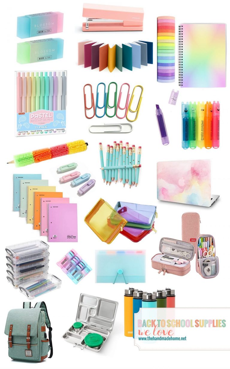 back to school supplies we love