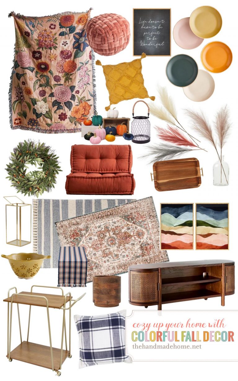 colorful fall decor we love