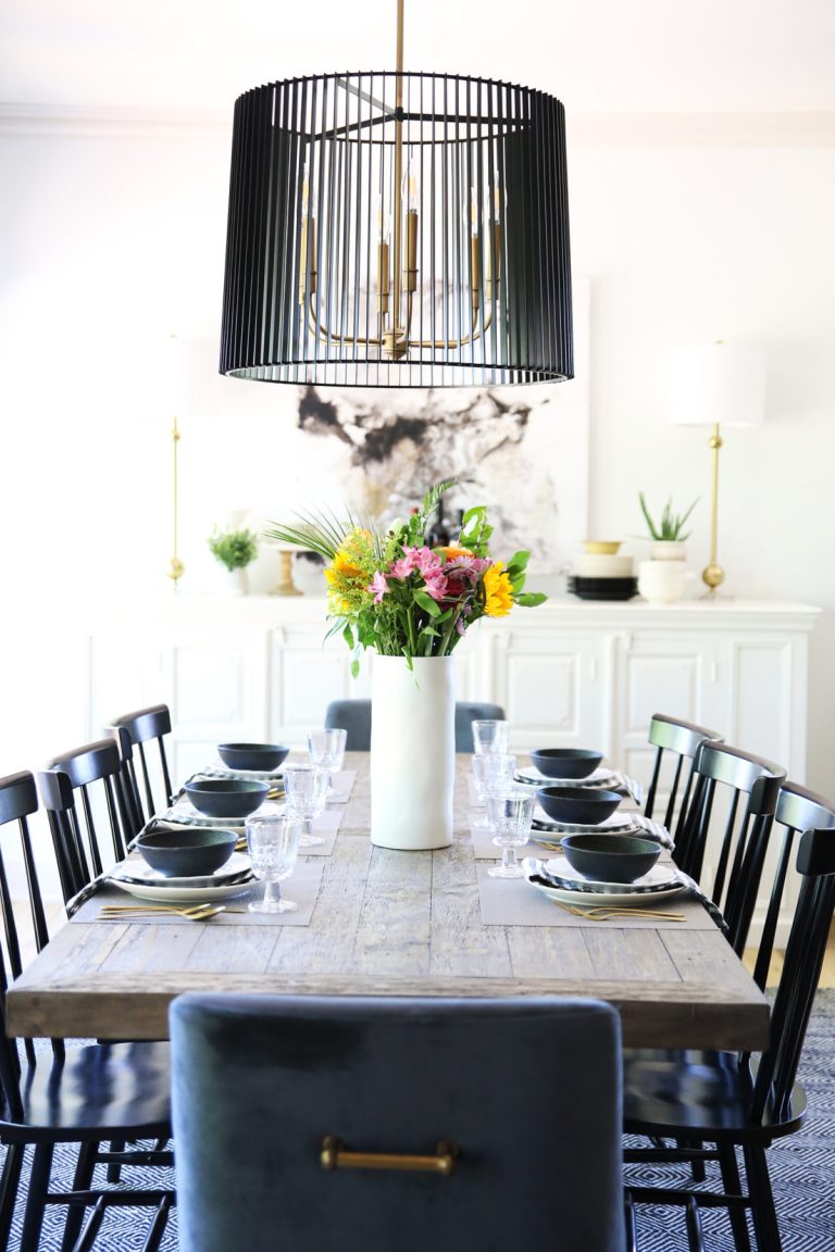 tips + tricks for an easy tablescape