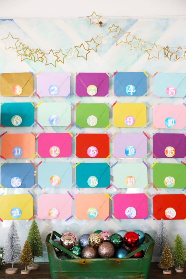 free printable advent calendar