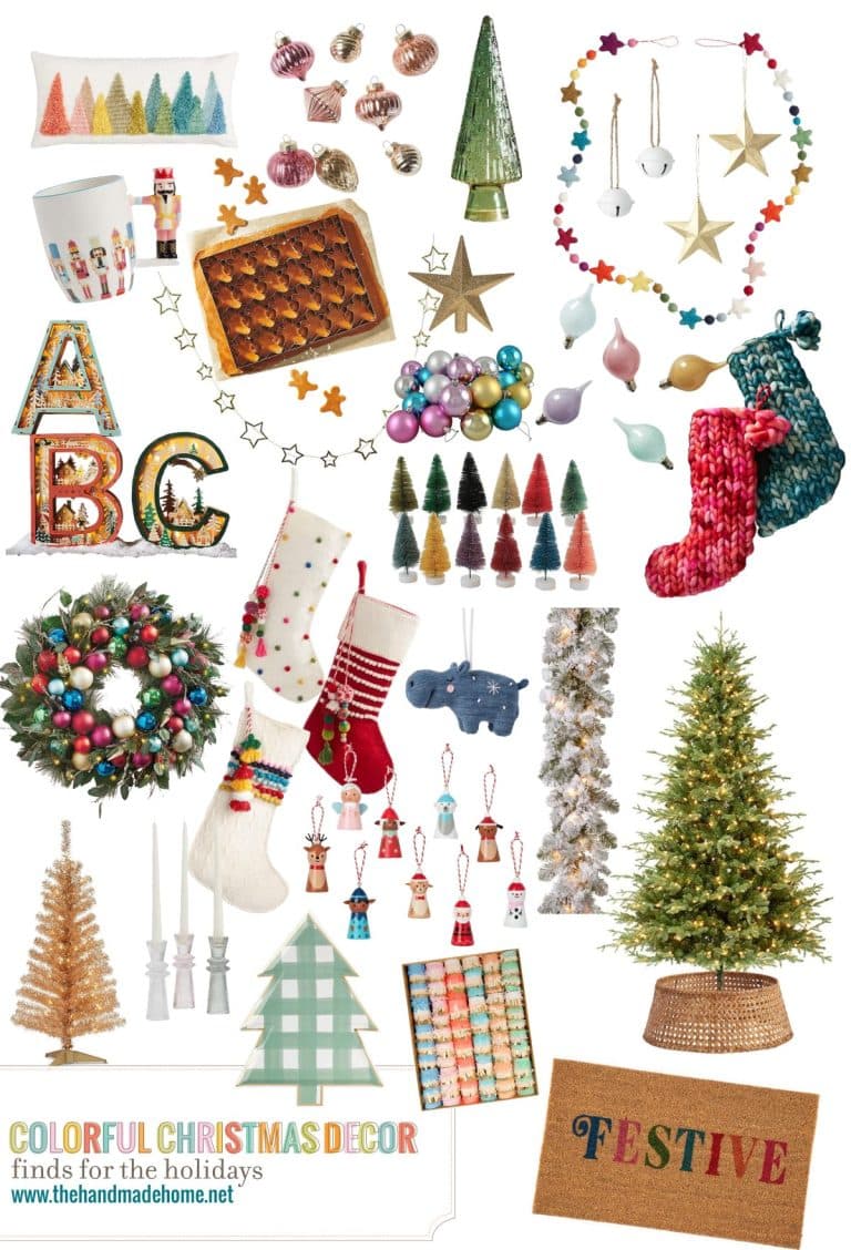 colorful christmas ideas