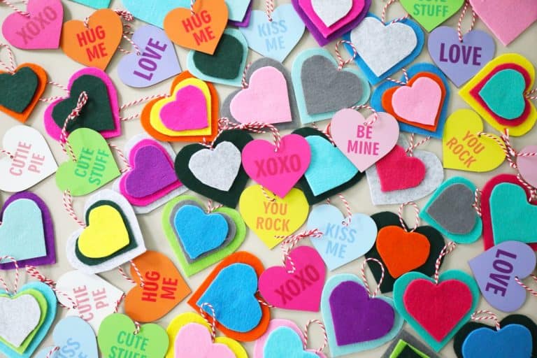 easy valentine’s trees