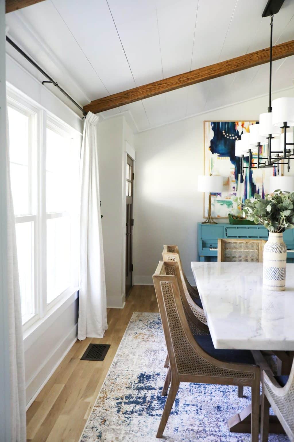 Window upgrade with two pages curtains the handmade home