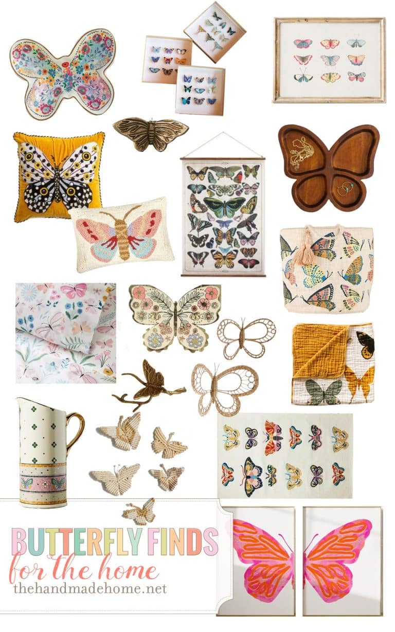 butterfly finds for the home