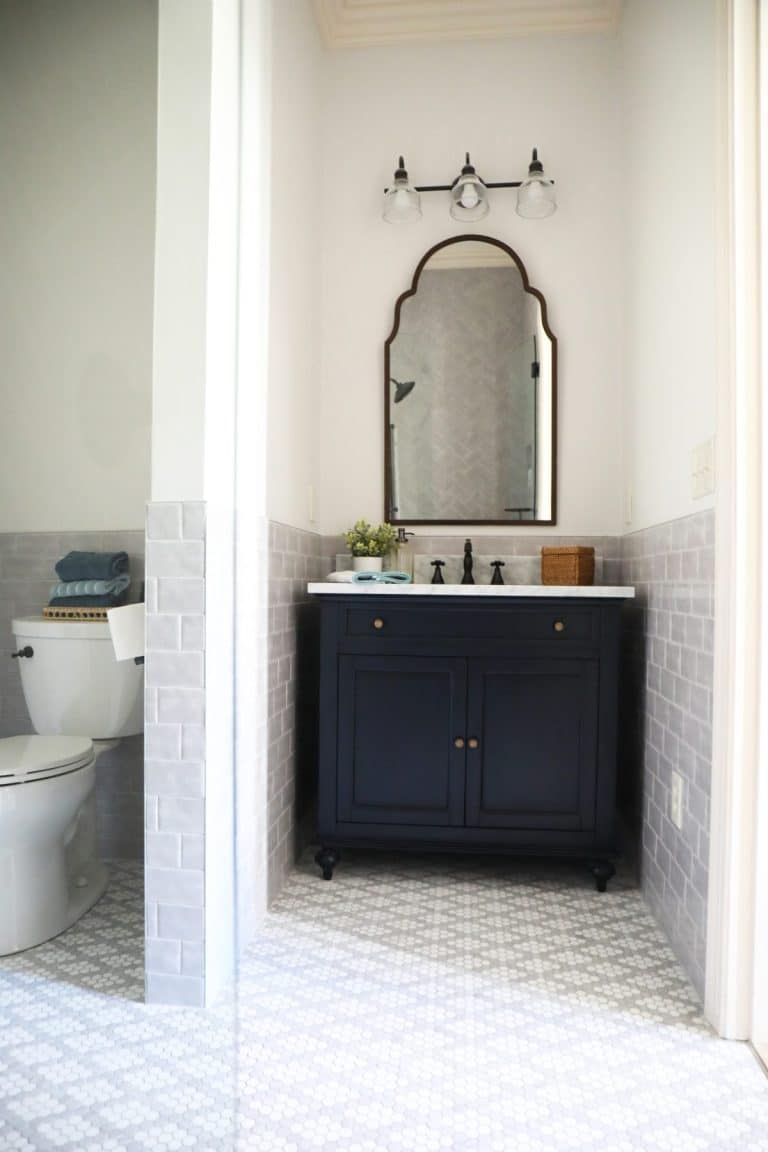 bathroom build with ferguson