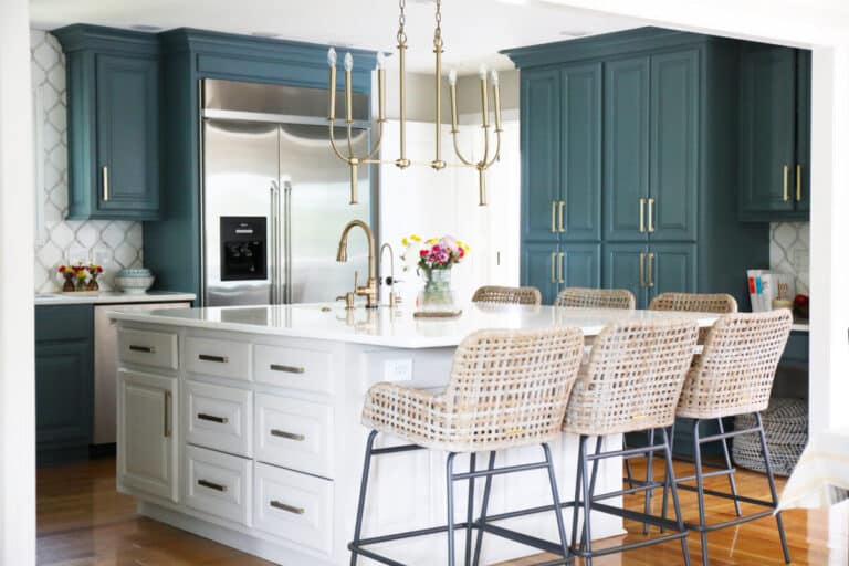 the blue house: heart of the home tour