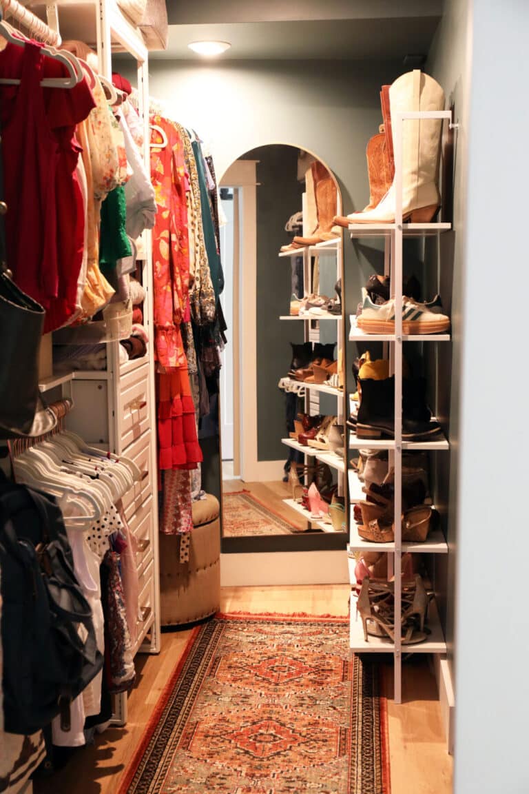 the great closet cleanout