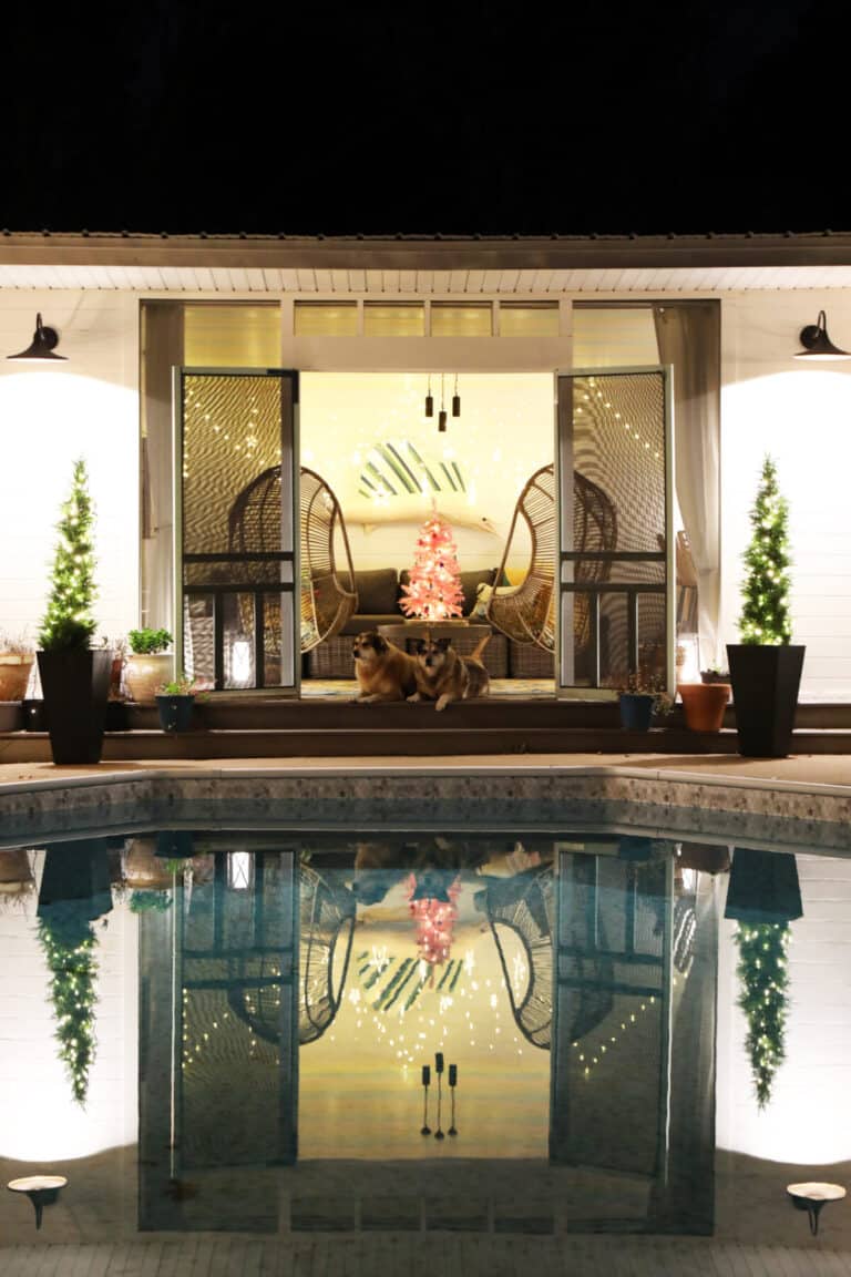christmas in the cabana