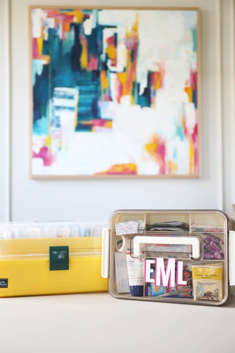 how to make a first aid kit for college