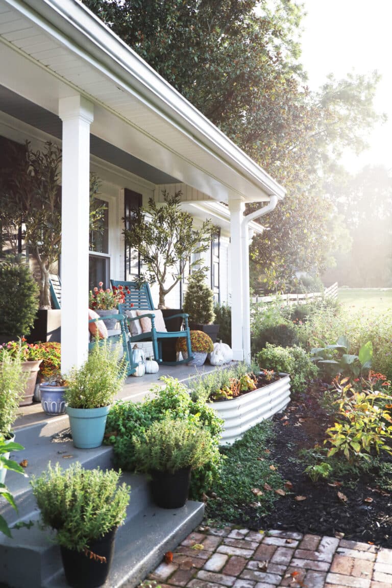 cheater’s guide to an easy fall porch