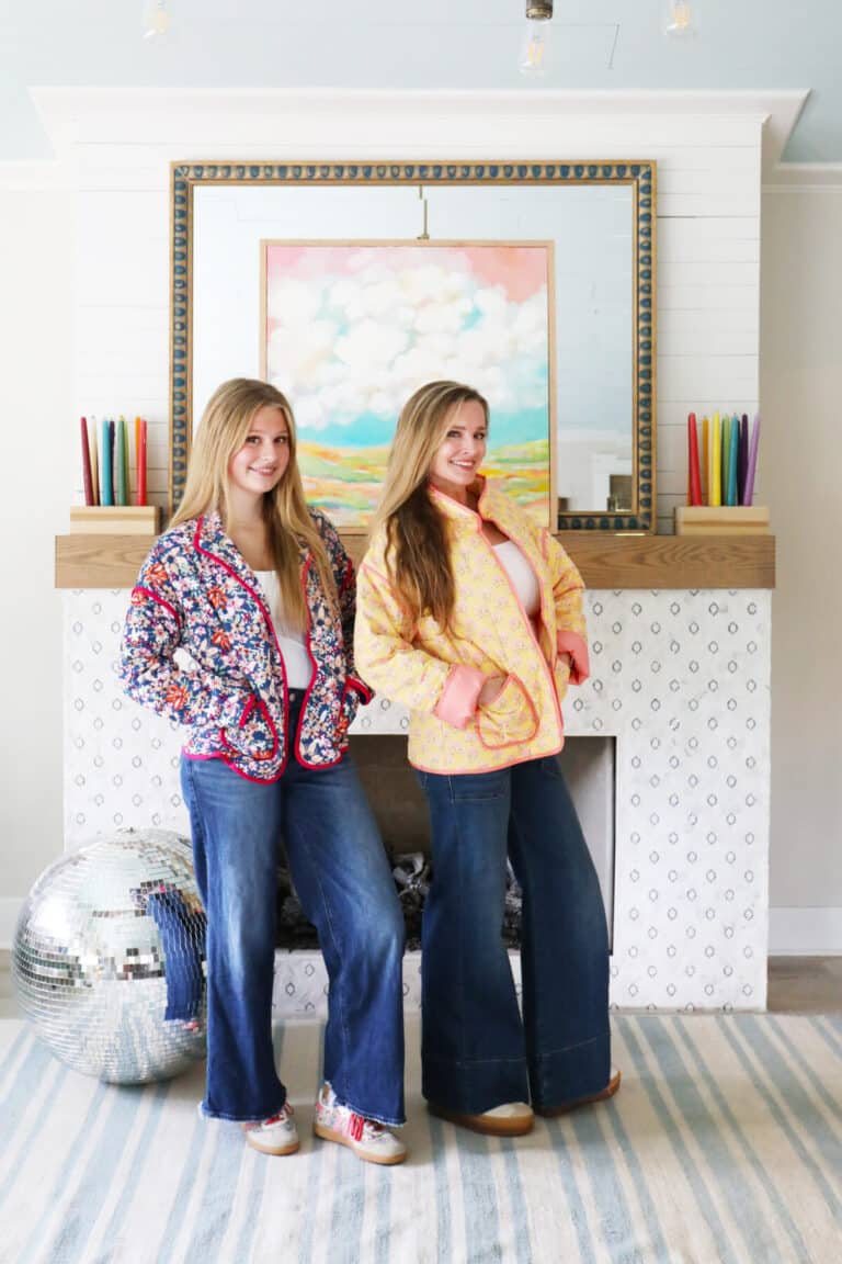 trend alert: quilted floral jackets