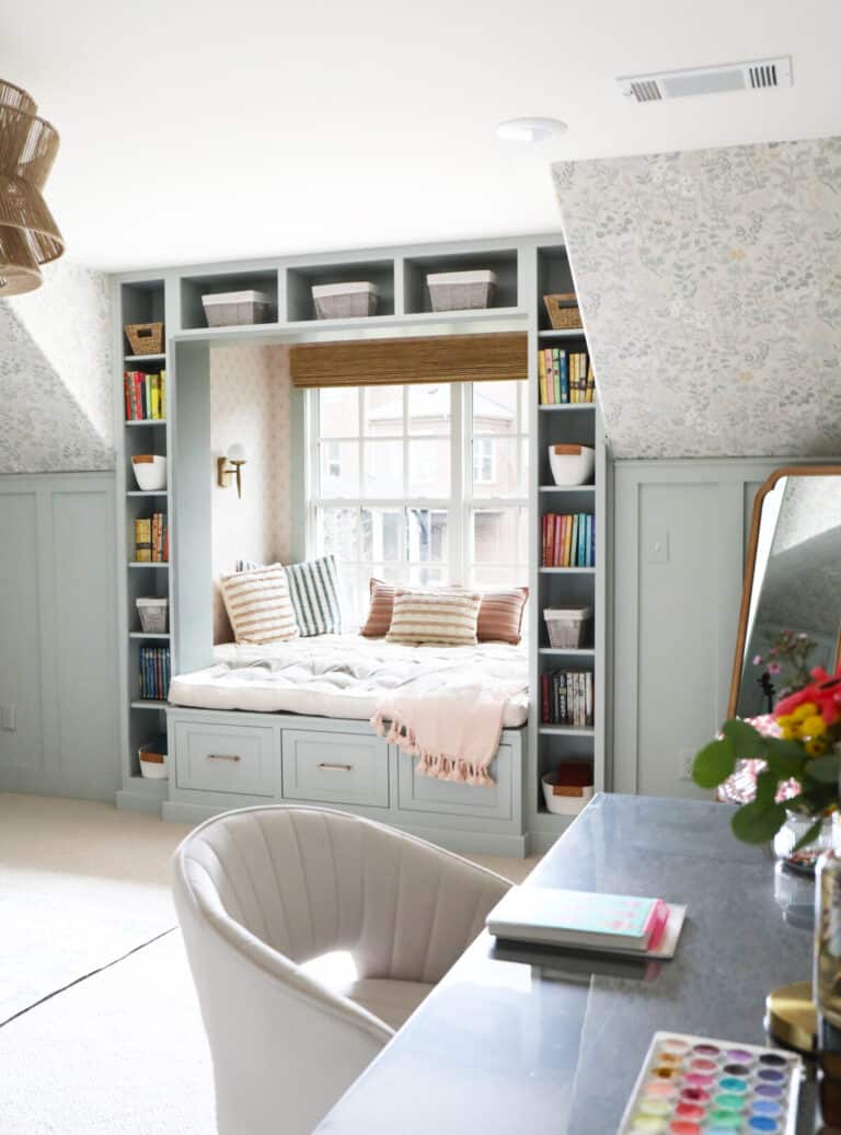 secret garden bedroom + ensuite bath